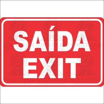  Saída / Exit 